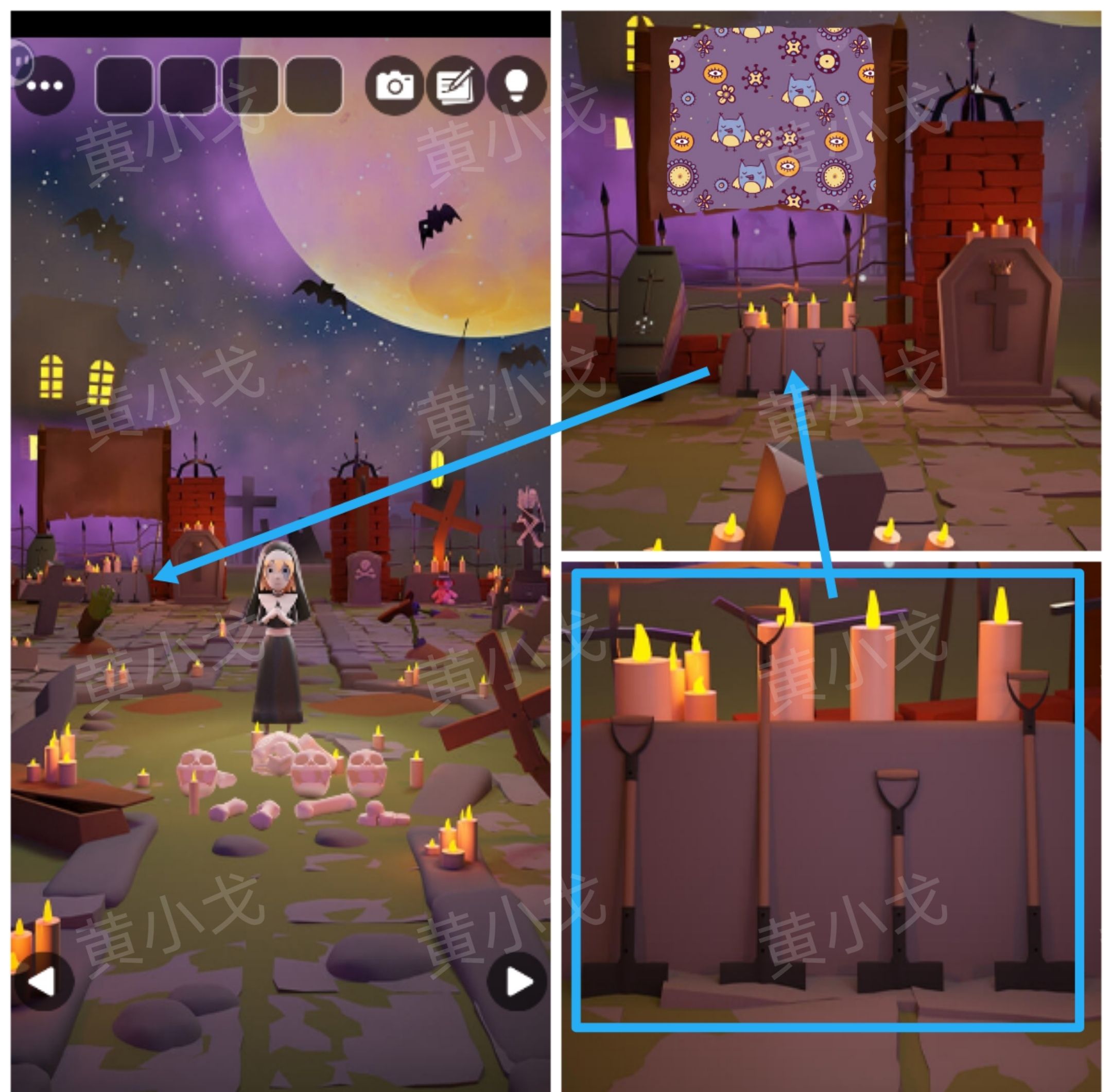 《Escape Room：侦探社》万圣节的墓园攻略（一）