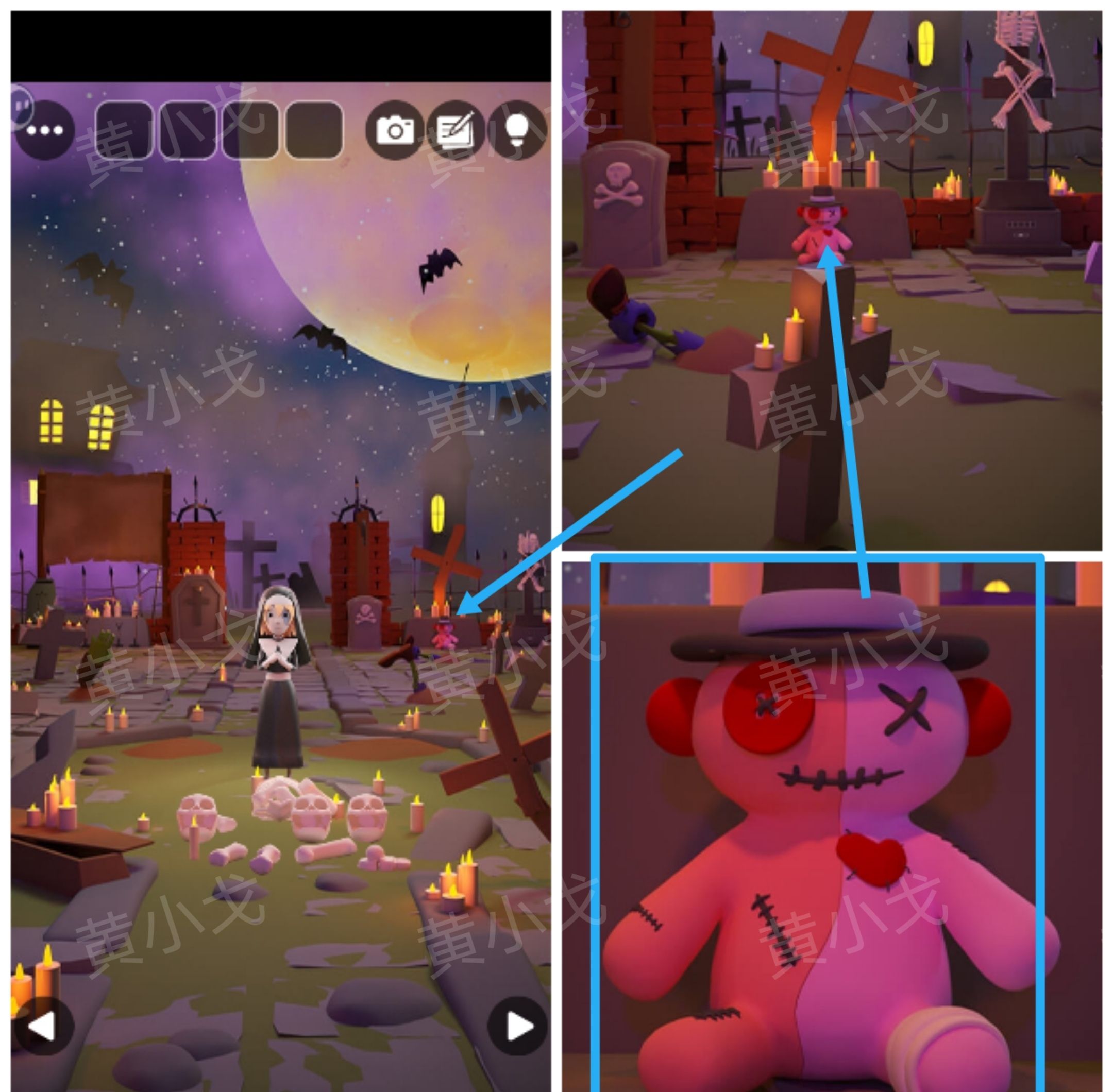 《Escape Room：侦探社》万圣节的墓园攻略（一）