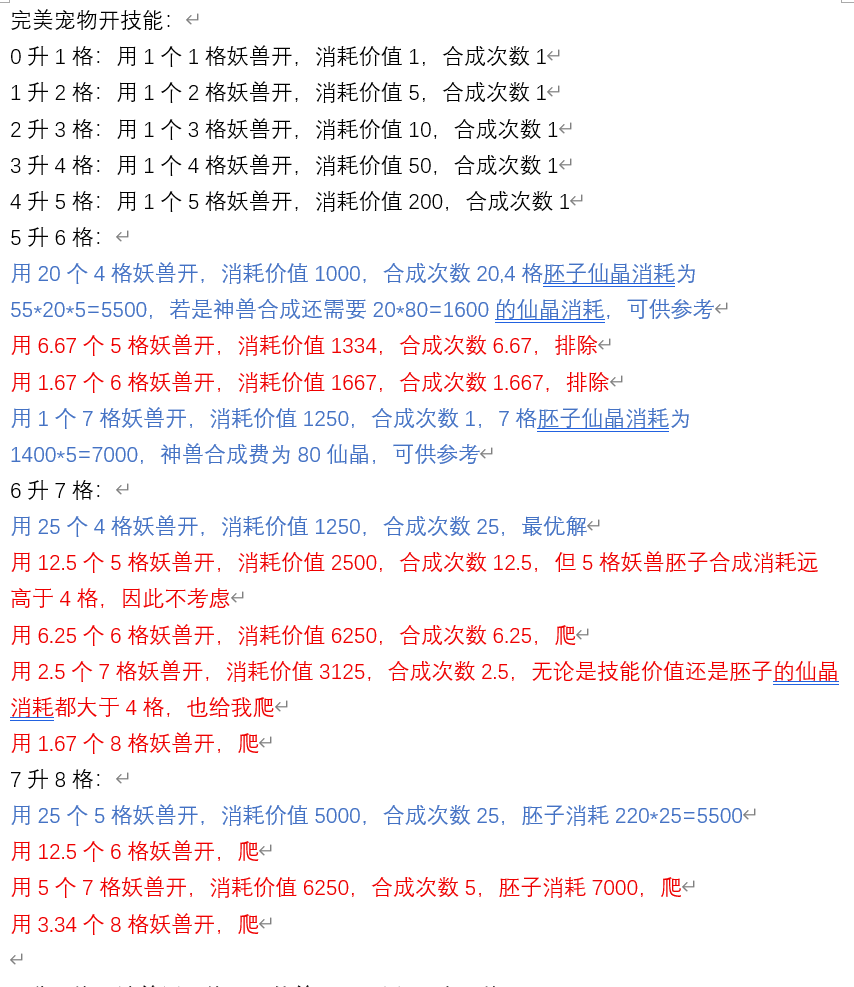 《伏妖录》宠物合成攻略