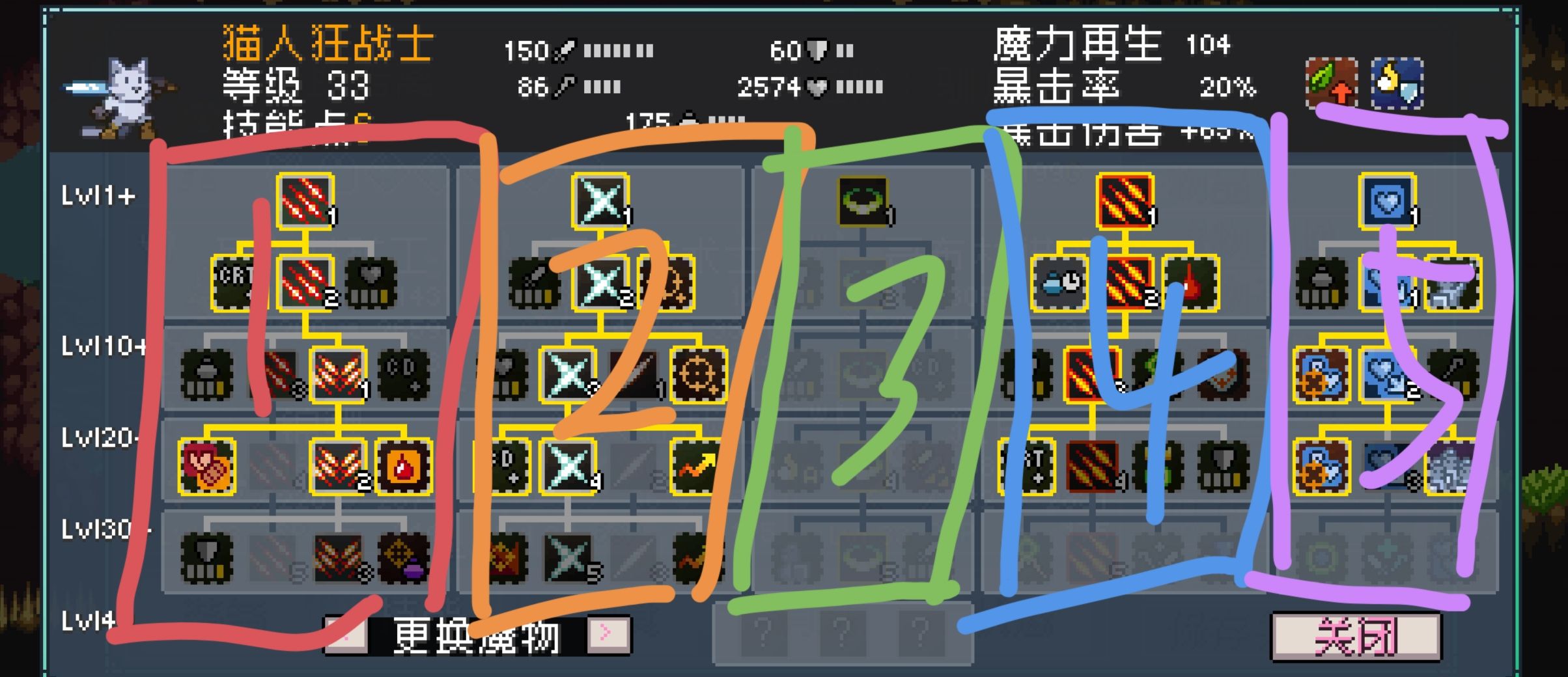 《怪物乐土》森林队配队教学攻略