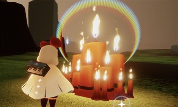 《光遇》小矮人烧大花任务完成方法