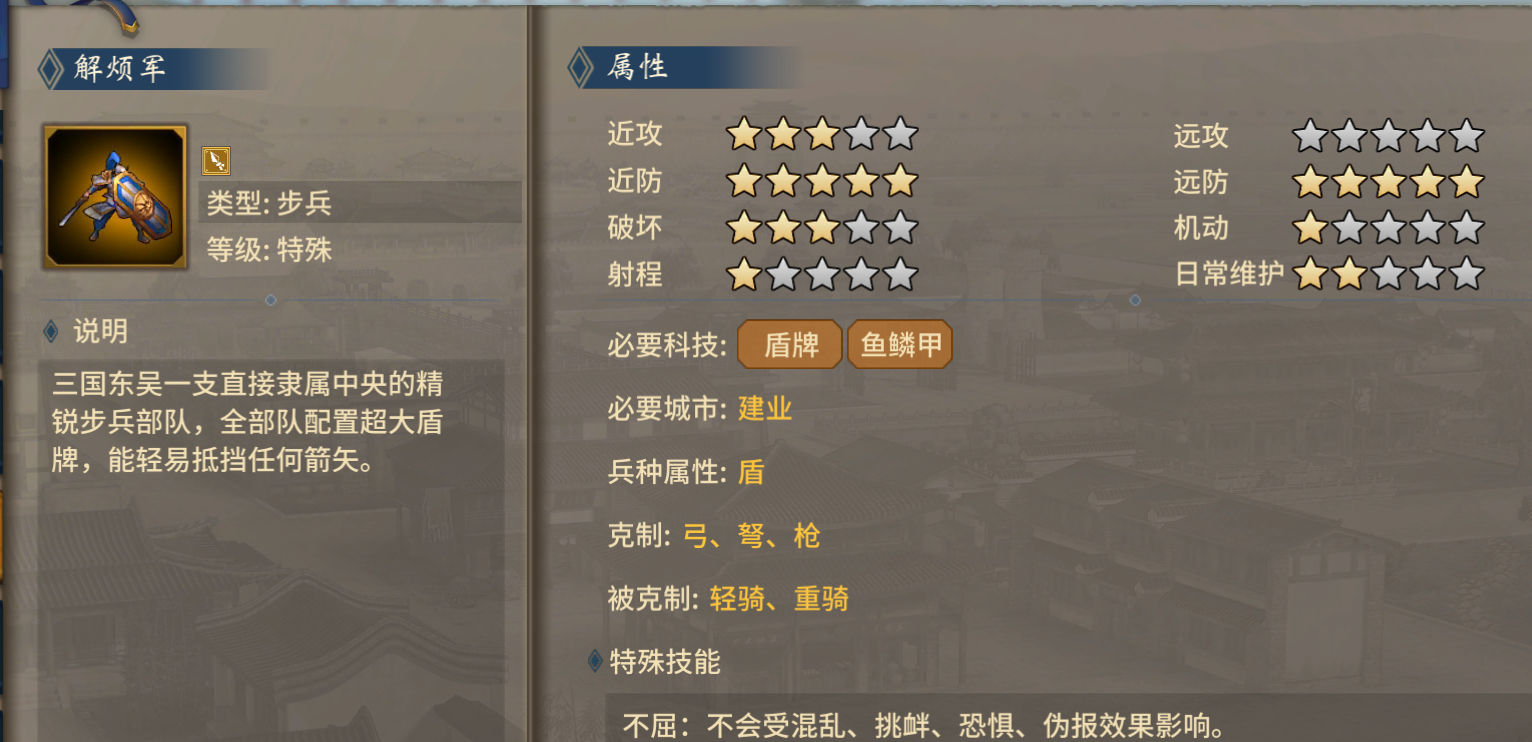 《汉末霸业》特殊兵种武将特性加成选择攻略