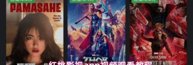 红桃影视app视频观看教程