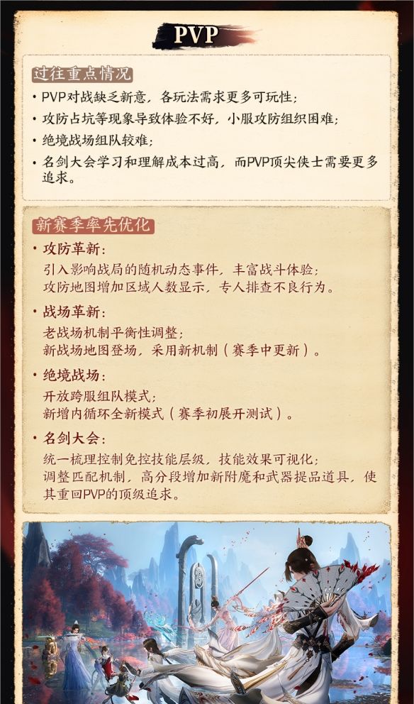 《剑网3》新版本武学调整一览