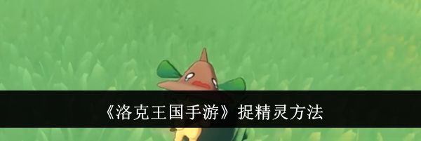《洛克王国手游》捉精灵方法
