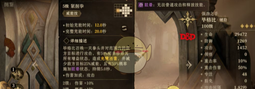 《龙息神寂》毕格比技能强度