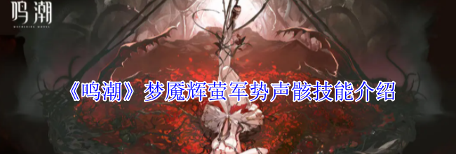 《鸣潮》梦魇辉萤军势声骸技能介绍