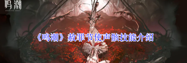 《鸣潮》赦罪节使声骸技能介绍