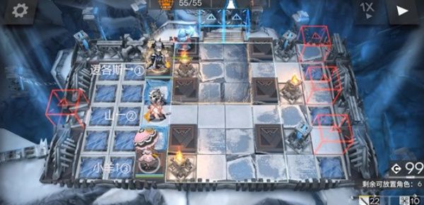 《明日方舟》雪山降临1-8突袭摆完挂机攻略