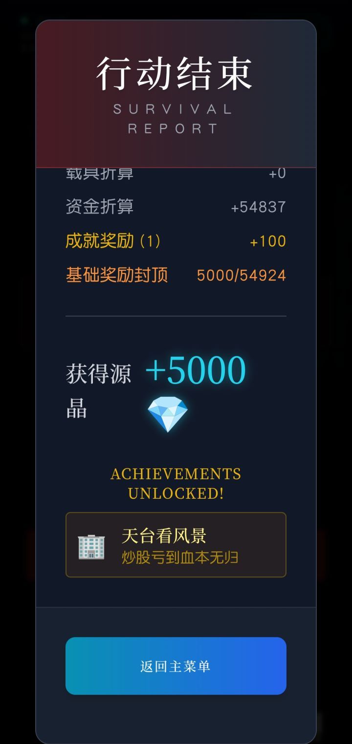 末世我有一辆房车天台成就和韭菜之王解锁方法