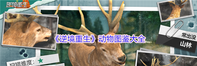 《逆境重生》动物图鉴大全