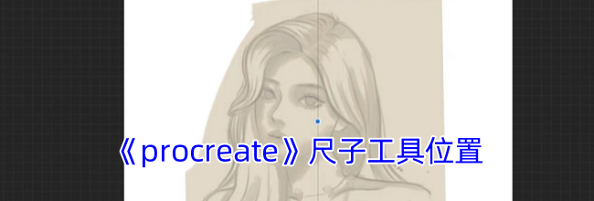 《procreate》尺子工具位置
