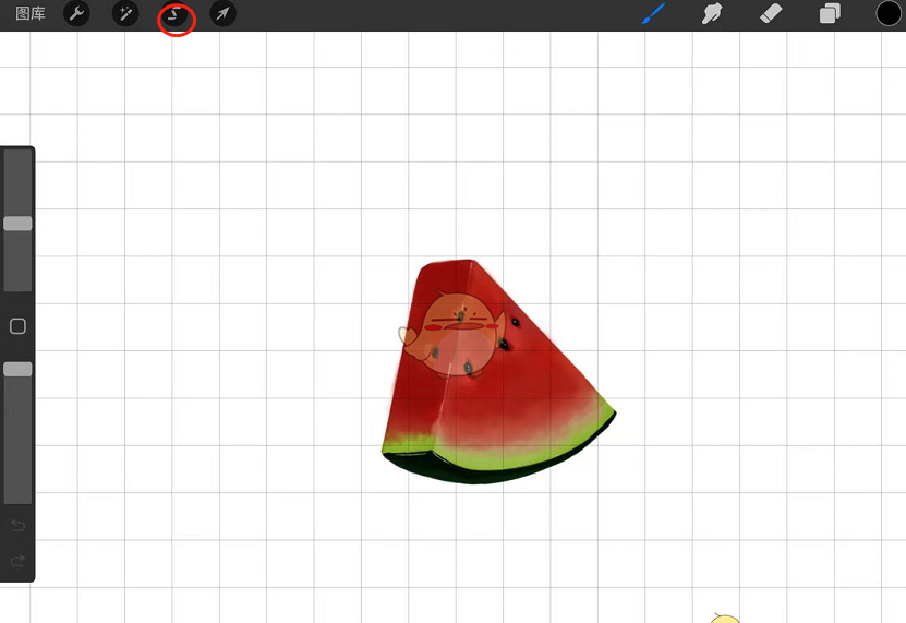 《procreate》局部缩放教程