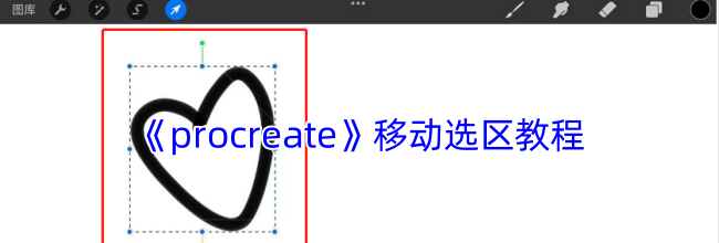《procreate》移动选区教程