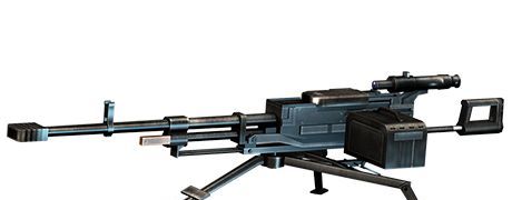 《抢滩登陆3d》单管重机枪武器介绍