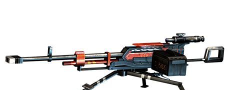 《抢滩登陆3d》单管重机枪武器介绍