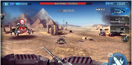 《抢滩登陆3D》第一章节BOSS打法技巧