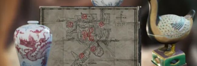 三角洲行动航天基地藏宝图点位