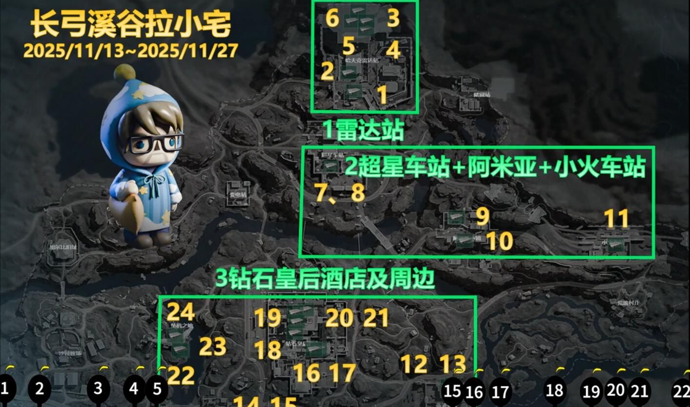 三角洲行动雷达站拉小宅手提箱位置一览