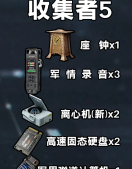 《三角洲行动》s3收集者任务全所需道具一览