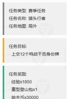 《三角洲行动》S4赛季最新3x3任务一览