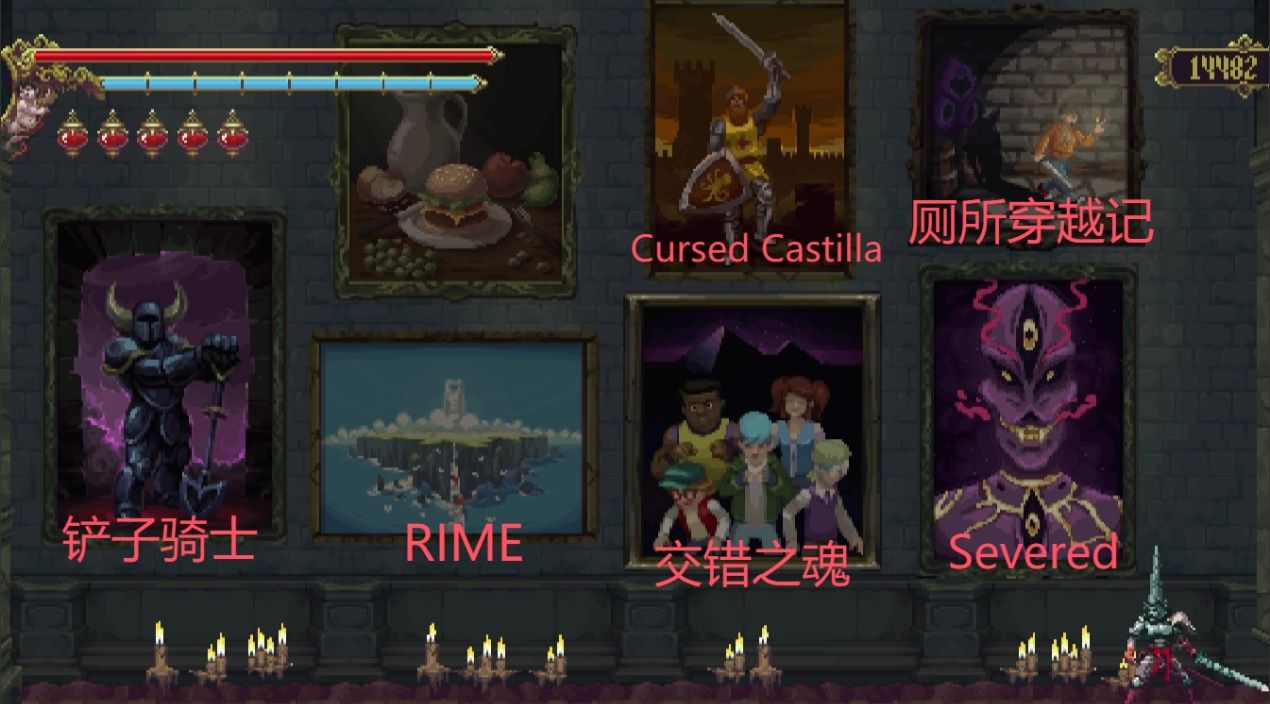 《神之亵渎》沉睡画布收集向流程攻略