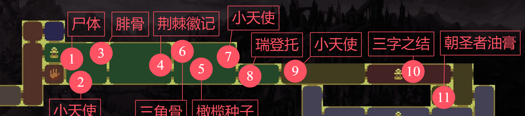 《神之亵渎》静默台阶庭院收集向流程攻略