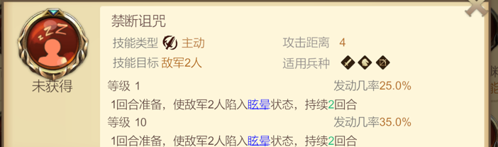《天下英雄》军神技能介绍