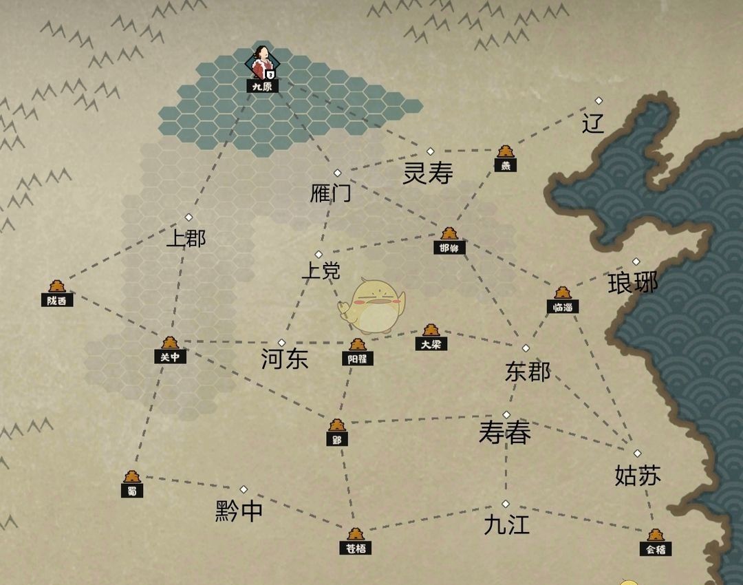 《无悔华夏》名臣分布位置大全