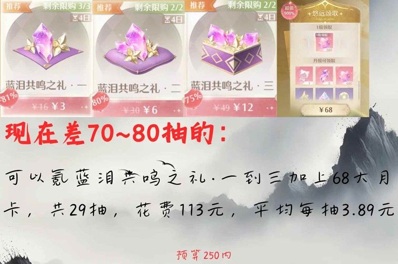 《无限暖暖》1.8版本丹青季氪金攻略