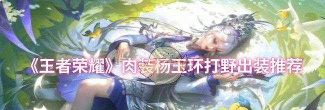 《王者荣耀》肉装杨玉环打野出装推荐