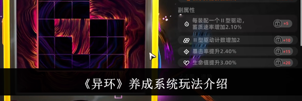 《异环》养成系统玩法介绍
