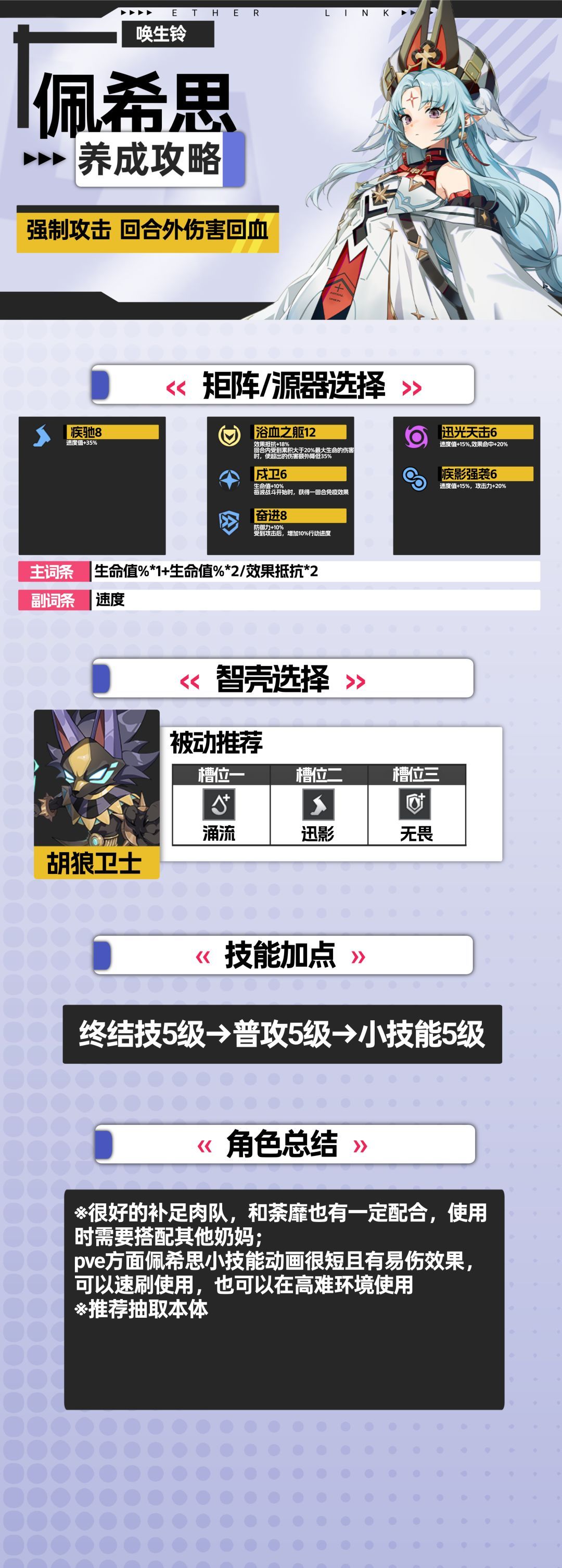 《伊瑟》佩希思玩法攻略