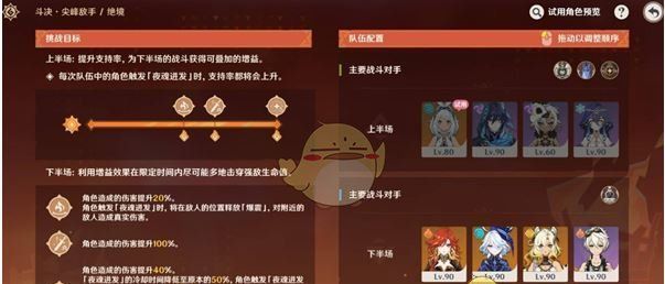 《原神》无极限超激格斗赛第五天满分攻略