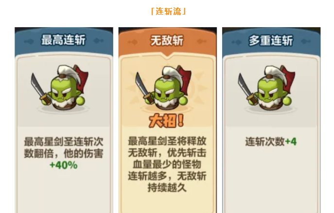 《永远的蔚蓝星球》剑圣技能详情及强化推荐