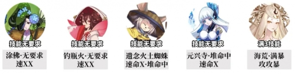 《阴阳师》追音逐梦暴击增伤中配阵容搭配推荐