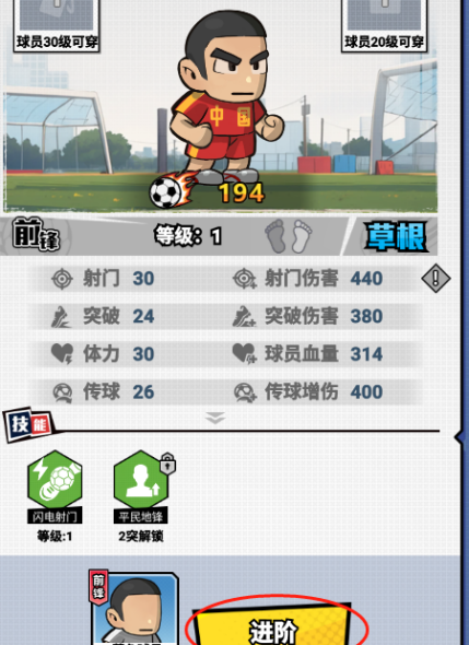 足球大人物球员升星与培养全攻略