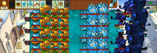 《植物大战僵尸杂交版》至尊金卡 “高冰果”高输出属性