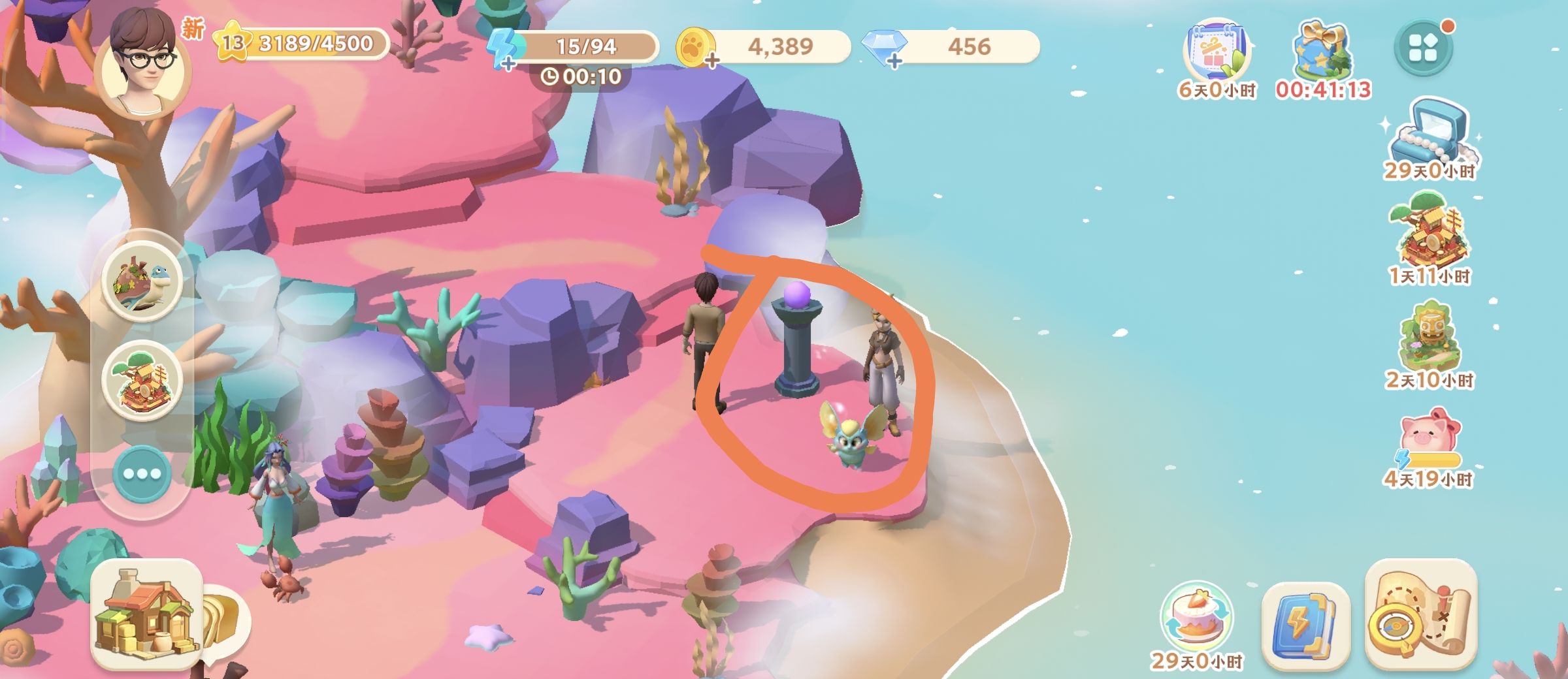 《珍珠海大冒险》第二章主线地图彩蛋位置分享