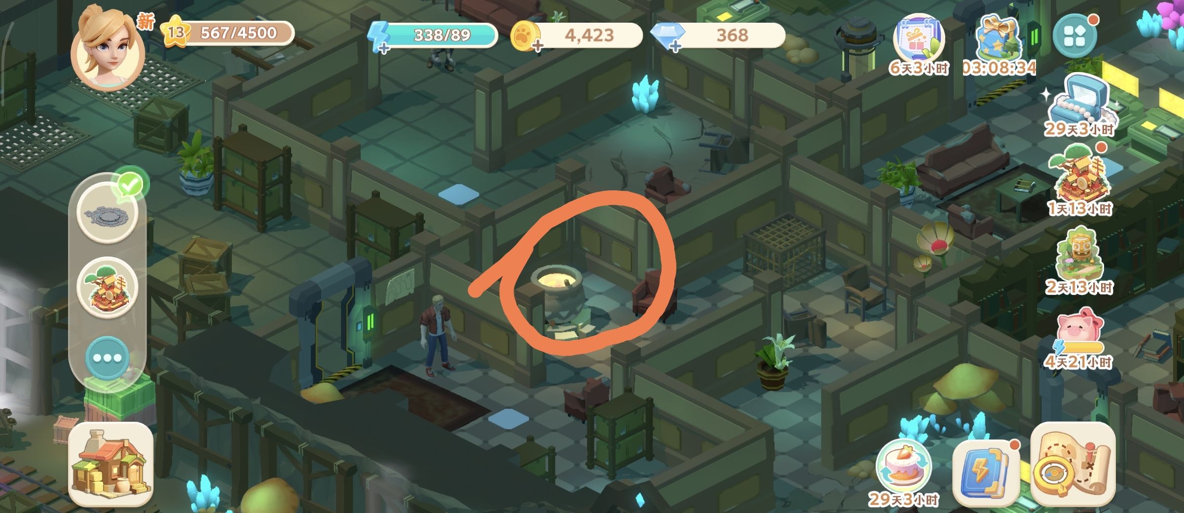 《珍珠海大冒险》第一章主线地图彩蛋位置分享