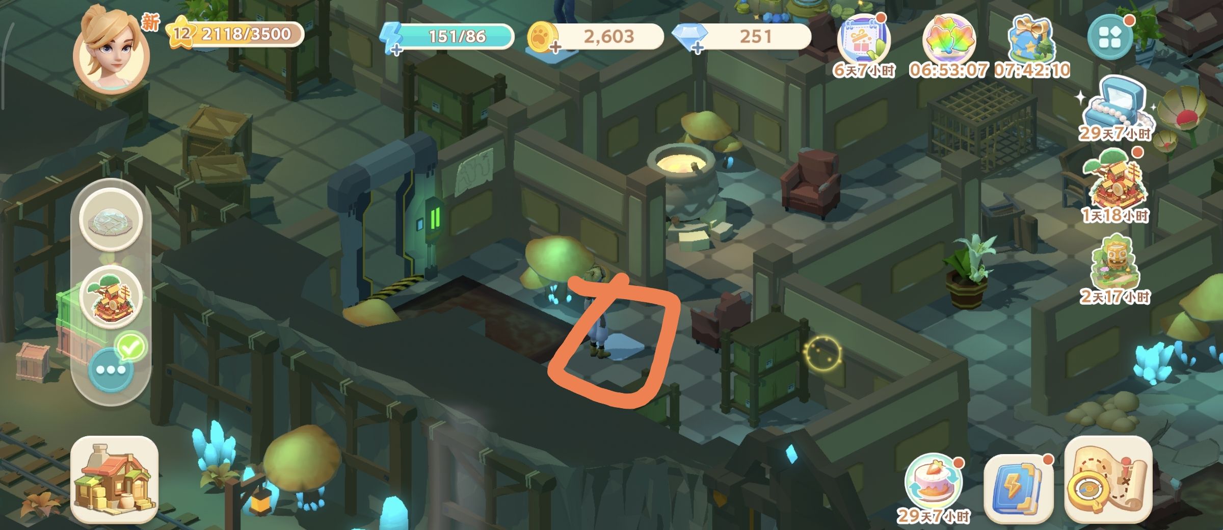 《珍珠海大冒险》第一章主线地图彩蛋位置分享